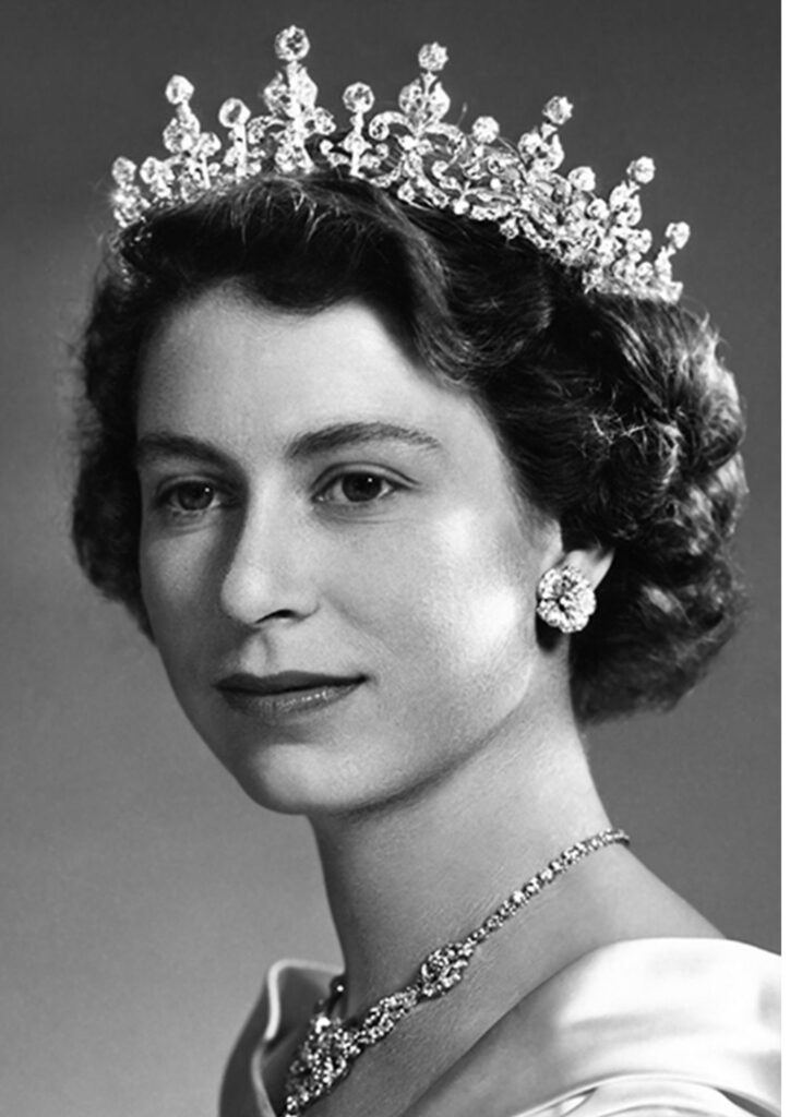 Queen Elizabeth II Photo With Crown