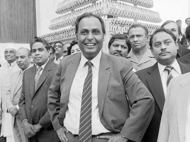 Dhirubhai Ambani, Founder of Reliance